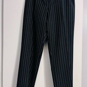 Vintage 80s Harve Benard Wool Pinstripe Trousers Size 14